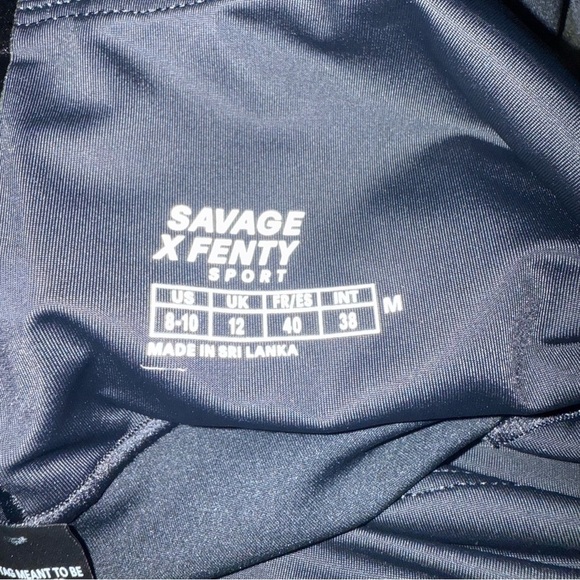 Savage X Fenty Bond Babe Jumpsuit Black Size M 8-10 - Picture 12 of 13